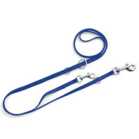 Поводок перестежка для собак, нейлон, синий Art Sportiv Leash (Карли-Фламинго)