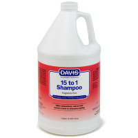 Davis 15 to 1 Shampoo Fragrance-Free ДЭВИС 1:15 шампунь без запаха для собак, котов, концентрат