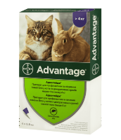 Advantage Адвантейж для котов №80 от 4 кг (Байер)