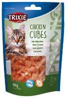 Лакомство для кошки PREMIO Chicken Cubes куриные кубики 50 г (Трикси)