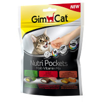Nutri Pockets лакомство для кошек Мультивитамин микс (Джимпет)