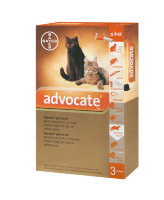 Advocate Cat Адвокат для котов до 4 кг (Байер)