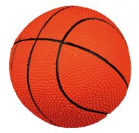 Игрушка для собак Мяч баскетбольный латекс, 18 см