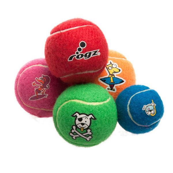 Игрушка для собак мелких и средних пород Теннисный мяч Molecule Ball M  (Рогз)