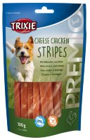 Лакомство для собак PREMIO Chicken Cheese Stripes сыр/курица 100 г (Трикси)