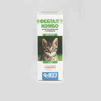 Фебтал Комбо препарат для лечения паразитов у котят 7 мл