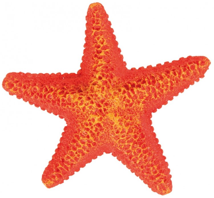 Декорация для аквариума "Морские звезды" (12шт) 9 см (Трикси)