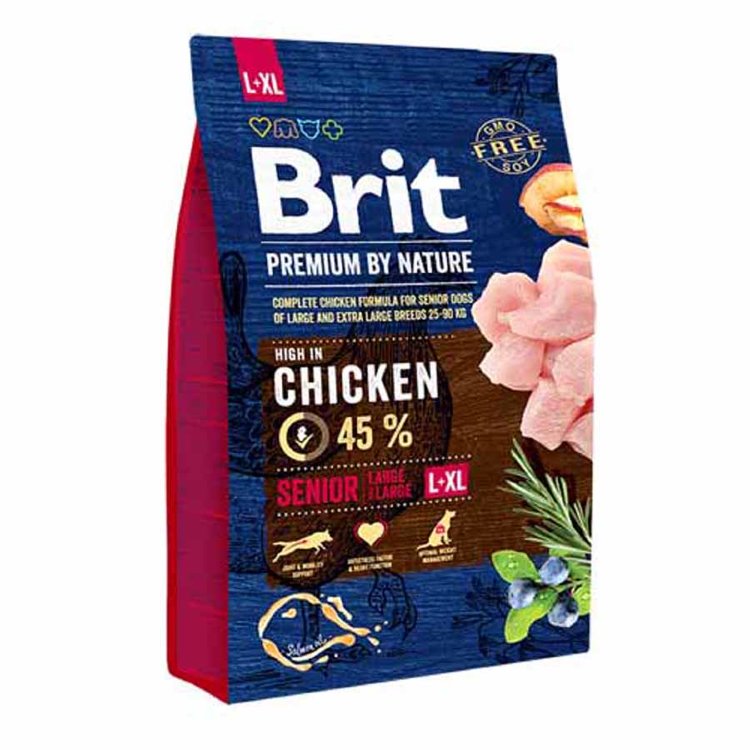 Brit Premium Dog Senior L+XL (Брит)