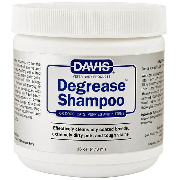 Davis Degrease Shampoo ДЭВИС ДЕГРИС обезжиривающий шампунь для собак, котов
