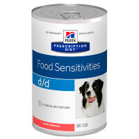Wet PD Canine d/d Canine Salm (лосось) - харчова чутливість, захворювання шкіри - 370 г