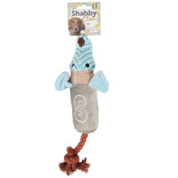 Игрушка для собак, c канатом и пищалкой Shabby Chic Rat (Карли-Фламинго)