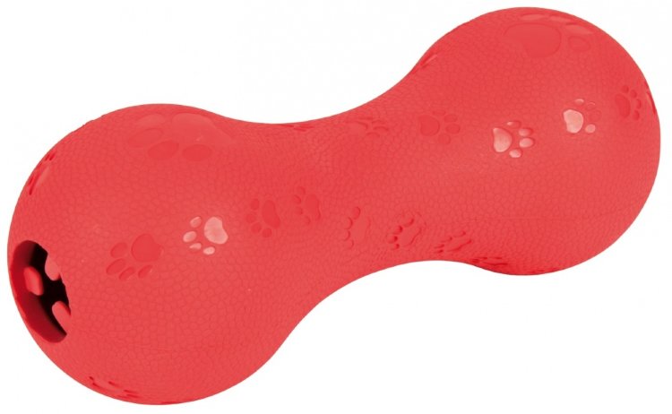 Игрушка для собак Гантель-кормушка резина 15 см (Трикси)