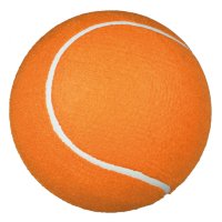 Игрушка для собак Мяч теннисный XXL 22 см, с насосом