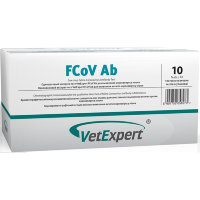 Экспресс-тест FCoV Ab для выявления антител кошек против коронавируса (Ветэксперт)