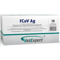 Экспресс-тест FCoV Ag для выявления антигена коронавируса кошек (Ветэксперт)