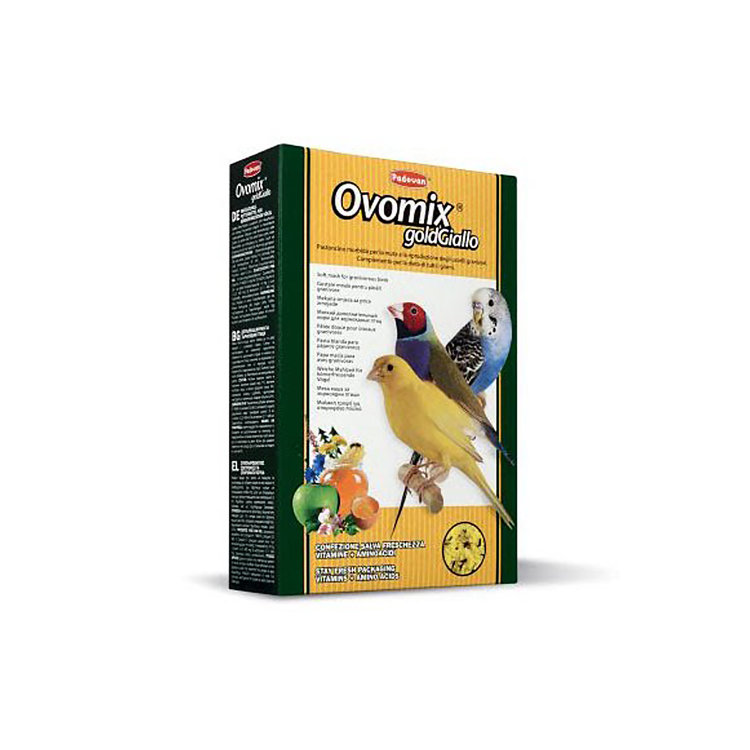 Ovomix Gold Giallo для птенцов и взрослых декоративных птиц 300 г (Падован)