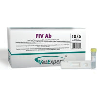 Экспресс-тест FiV Ab для выявления антител против вируса иммунодефицита кошек (2 шт) (Ветэксперт)