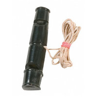 Свисток для собак горн буйвола, 2-х тональный, со шнурком Horn (Карли-Фламинго)