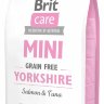 Brit Care GF Mini Yorkshire (д/собак малых пород) (Брит)