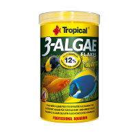Корм для рыб 3-Algae Flekes 1 л (Тропикал)