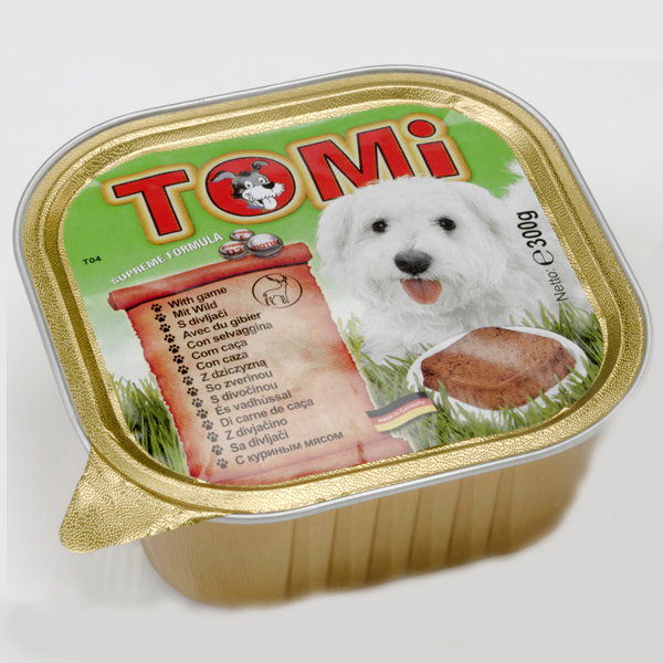 Консервы для собак Дичь  (game), паштет, 0.3 кг (Томи)