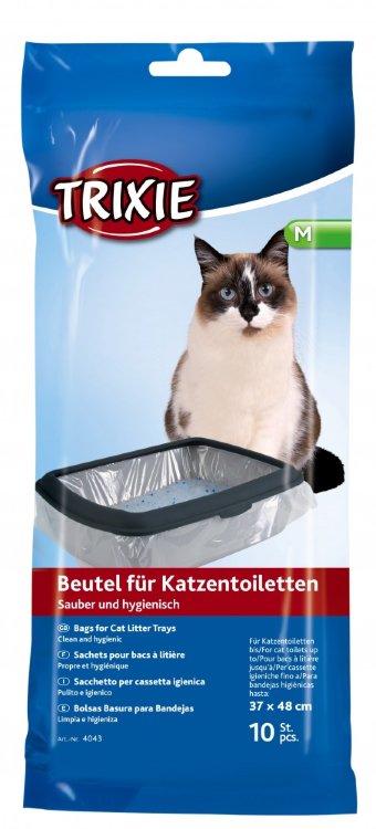 Пакет для туалета для кота 56x71 см (1уп-10шт)