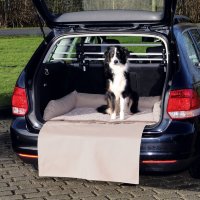 Место-лежак для собак в багажник бежевый (Трикси)