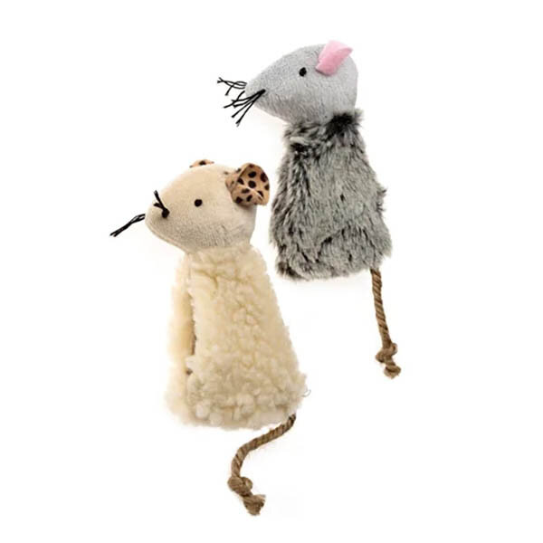 Игрушка Comfy мышка с карманом для кошачей мяты (без мяты)