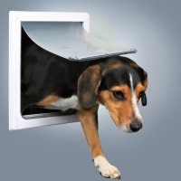 Врезная дверь для собак FreeDog SM  30 x 36 см (Трикси)