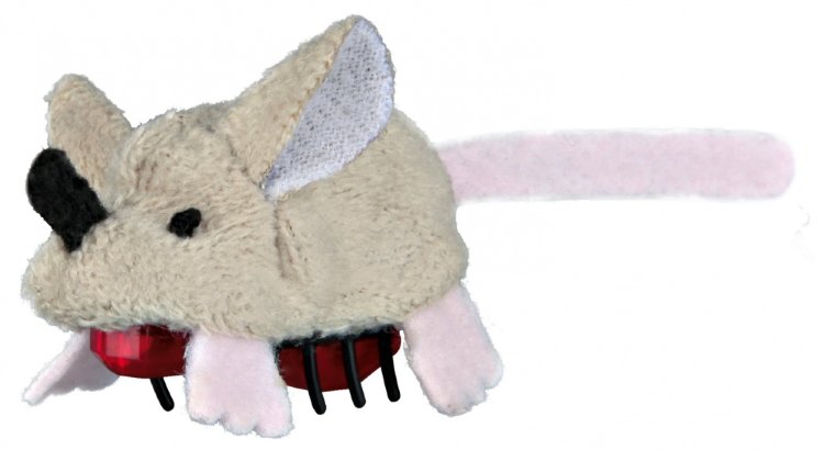 Игрушка для кошек Мышка бегающая 5,5 см