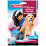 Универсальная влажная рукавица-салфетка для ухода за собакой Washing Glove Dog (Карли-Фламинго)