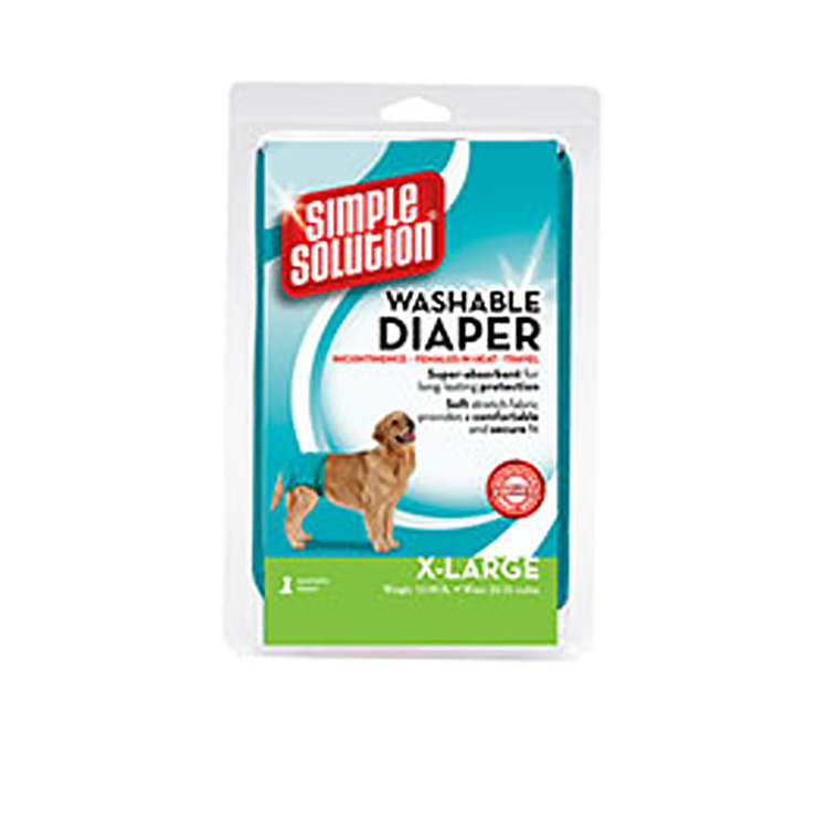 Washable Diaper X-Large Многоразовые гигиенические трусы для собак очень большого размера (Симпл Солюшен)
