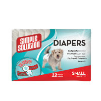 Disposable Diapers Small Гигиенические подгузники для собак малого размера по 12 шт (Симпл Солюшен)