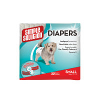 Disposable Diapers Small Гигиенические подгузники для собак малого размера по 30 шт (Симпл Солюшен)