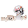 Канат с пищалкой игрушка для собак Cotton Rope Squeaker (Карли-Фламинго)