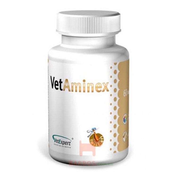 Ветаминекс - витаминно-минеральный препарат для собак и кошек, 60 капсул (Ветэксперт)