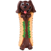 Lil Hot Diggity Dog Игрушка-пищалка для малых и средних пород собак "Собака Хот-дог" (Петстейдж)