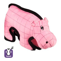 Гиппо суперпрочная мягкая игрушка для собак Hippo Strong (Карли-Фламинго)