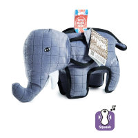 Слон суперпрочная мягкая игрушка для собак Elephant Strong (Карли-Фламинго)