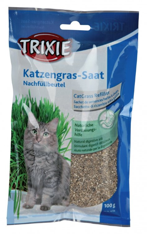 Трава для кошек 100 г в пакете
