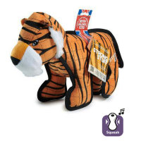 Тигр суперпрочная мягкая игрушка для собак Tiger Strong (Карли-Фламинго)