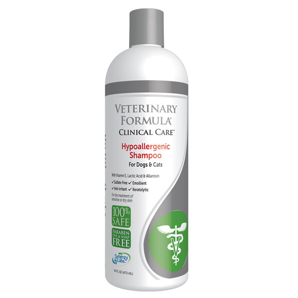 Шампунь для собак и кошек гипоаллергенный Clinical Care Hypoallergenic Shampoo (Ветеринарная Формула)