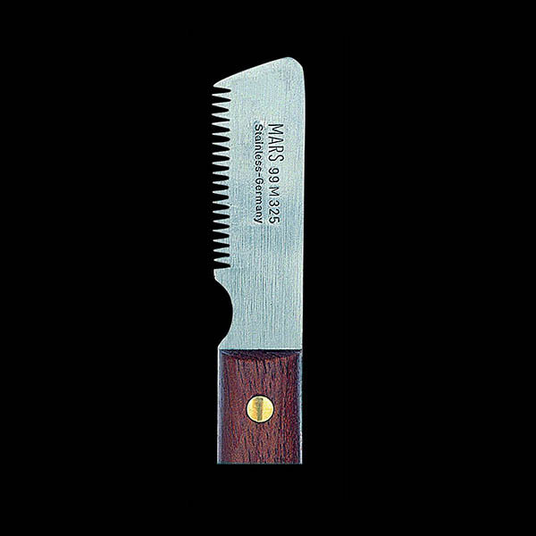 Нож для тримминга Mars деревянный острый