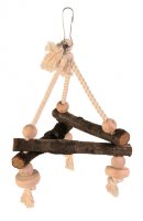 Игрушка для птиц, деревянный треугольник (Трикси)