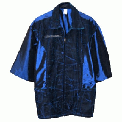 Блуза для грумера синяя, размер S (Крис Кристенсен)