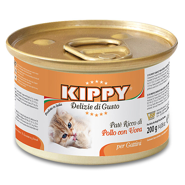 Консервы для котят KIPPY, 200 г (Киппи)
