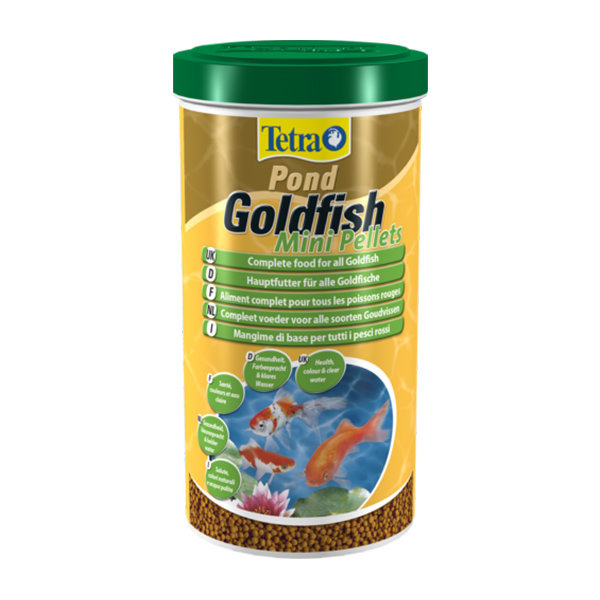 Корм для золотых рыбок Tetra Pond Goldfish Mini Pellets, 1 л (Тетра)