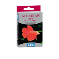Антибак-250 антибактериальный препарат для декоративных рыб, 6 таблеток