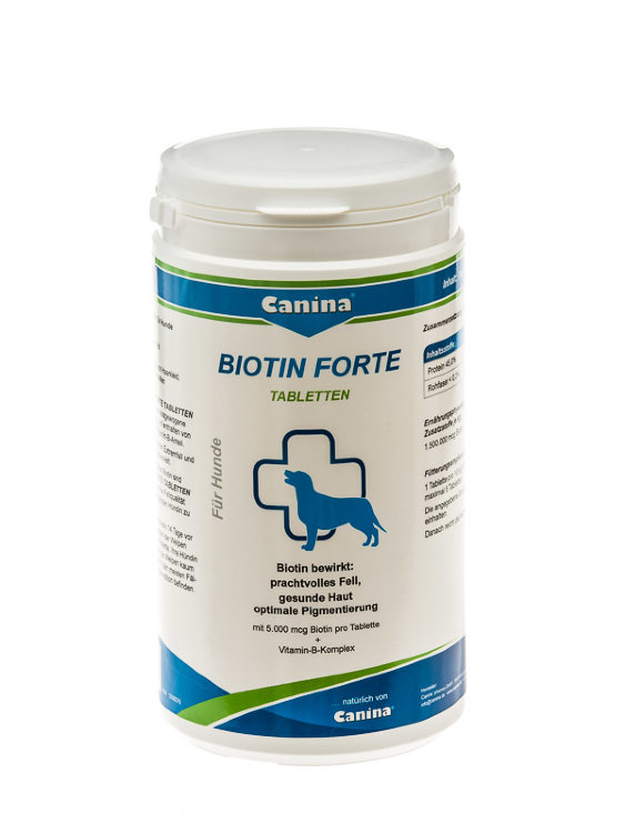 Biotin forte Tablets 700 г (210 таблеток) интенсивный курс для шерсти (Канина)
