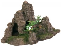 Декорация для аквариума "Гора с пещерой" 22x10,5x12 см (Трикси)